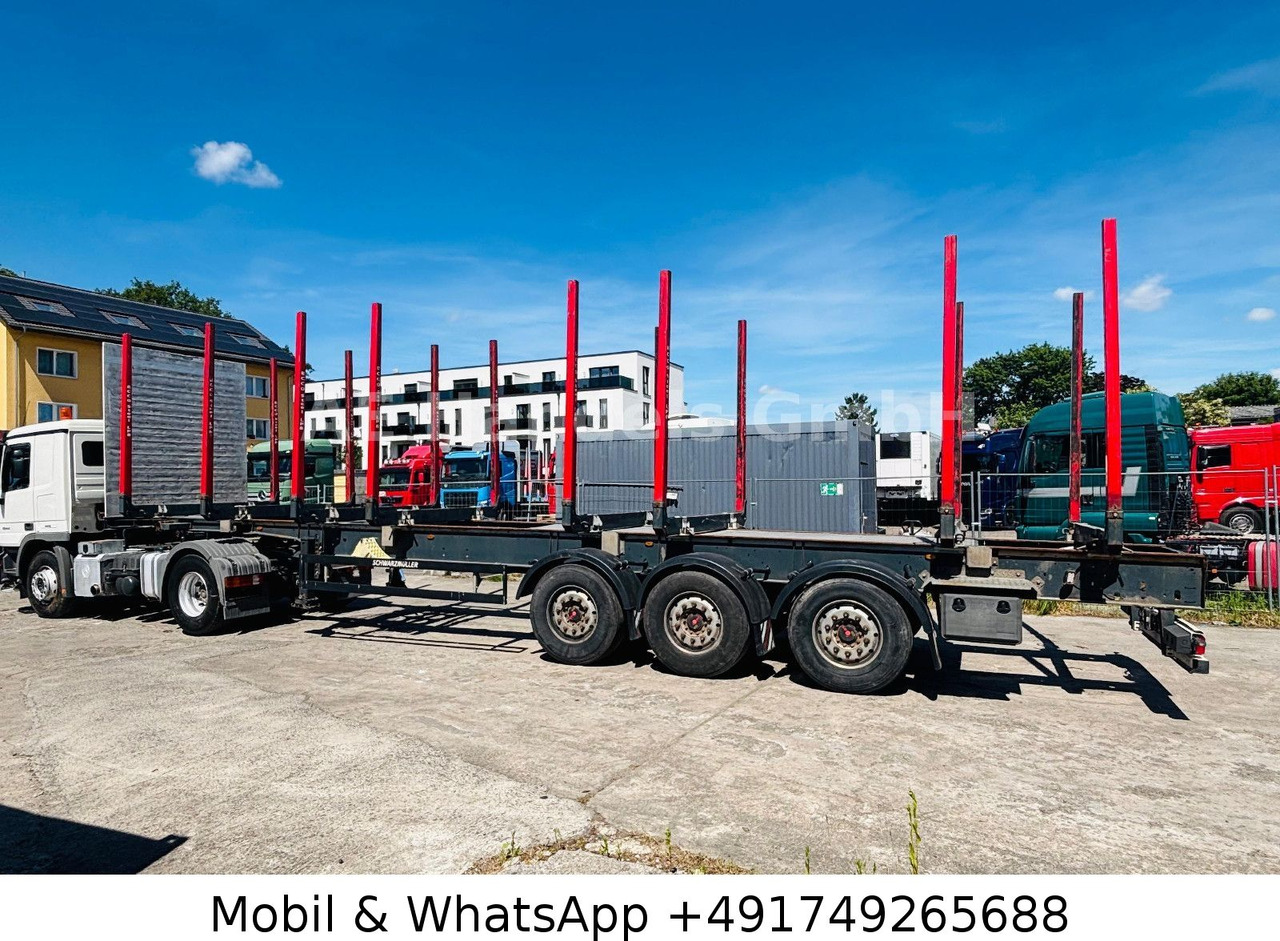 Schwarzmüller S1 Y-Serie Lang-Holz *8x Rungen/Liftachse/Alcoa - Timber semi-trailer: picture 5 Schwarzmüller S1 Y-Serie Lang-Holz *8x Rungen/Liftachse/Alcoa - Timber semi-trailer: picture 5