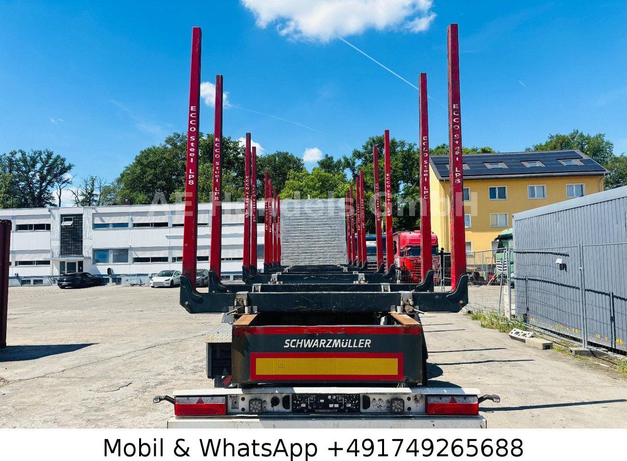 Schwarzmüller S1 Y-Serie Lang-Holz *8x Rungen/Liftachse/Alcoa - Timber semi-trailer: picture 3 Schwarzmüller S1 Y-Serie Lang-Holz *8x Rungen/Liftachse/Alcoa - Timber semi-trailer: picture 3