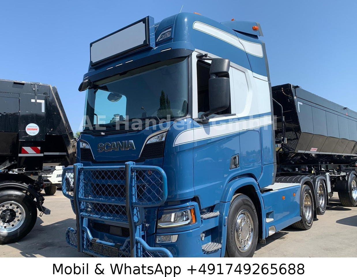 Scania R580 V8 HighLine 6x2*Retarder/Hydr/66To/Lift/ACC - Tractor unit: picture 1 Scania R580 V8 HighLine 6x2*Retarder/Hydr/66To/Lift/ACC - Tractor unit: picture 1