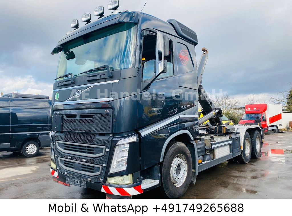 Volvo FH 500 6x4 LL MEILLER-RS21 *Retard/ACC/LDW/AHK - Hook lift truck: picture 1 Volvo FH 500 6x4 LL MEILLER-RS21 *Retard/ACC/LDW/AHK - Hook lift truck: picture 1