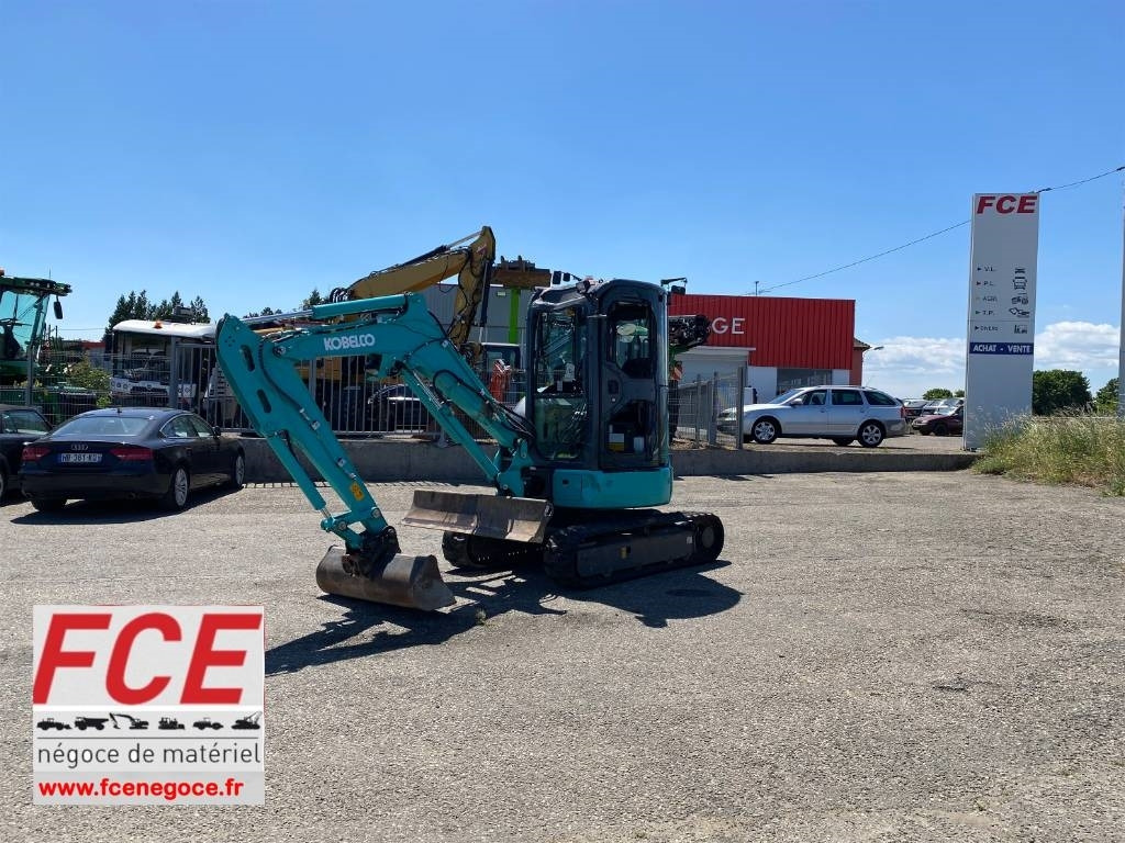 Kobelco SK28SR-6E 1er Main Origine Française endommagée - Mini excavator: picture 1 Kobelco SK28SR-6E 1er Main Origine Française endommagée - Mini excavator: picture 1