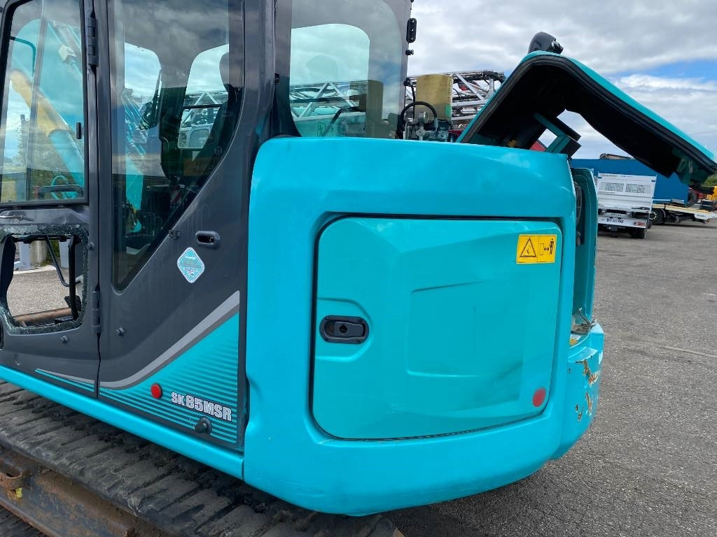Crawler excavator Kobelco SK85 MSR-3E / Certificat CE endommagée: picture 30