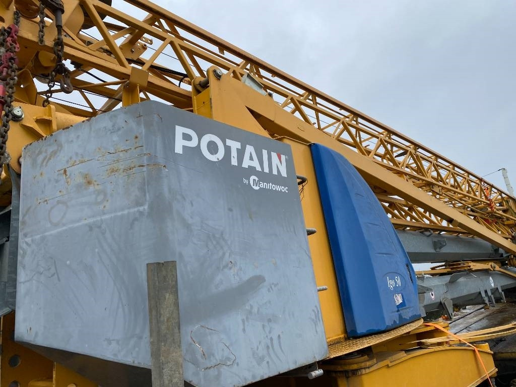 Self-erecting tower crane Potain IGO 50 /Origine Française-Certificat CE endommagé: picture 42