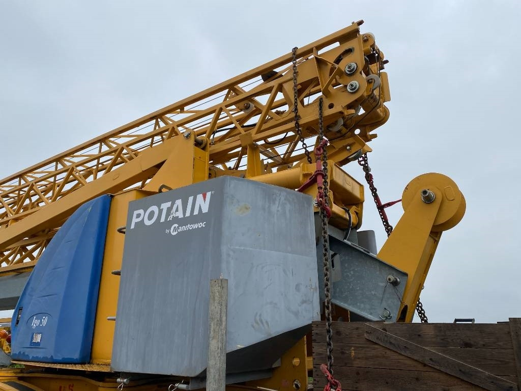 Self-erecting tower crane Potain IGO 50 /Origine Française-Certificat CE endommagé: picture 19
