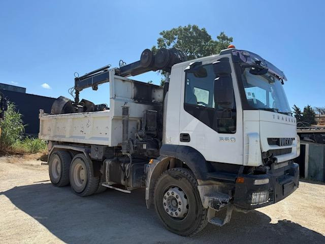 Iveco TRAKKER 360 GRUE HIAB - Tipper, Crane truck: picture 1 Iveco TRAKKER 360 GRUE HIAB - Tipper, Crane truck: picture 1