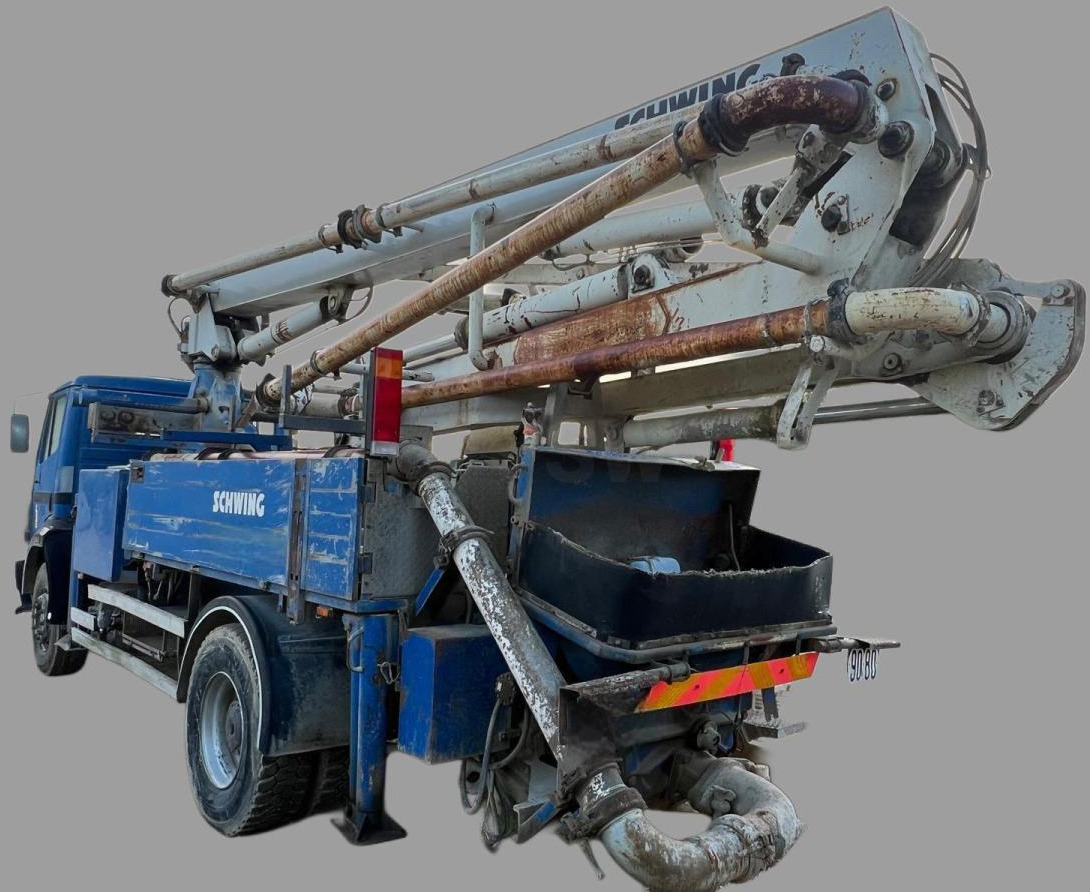 Mercedes 1835 - Concrete pump truck: picture 4 Mercedes 1835 - Concrete pump truck: picture 4