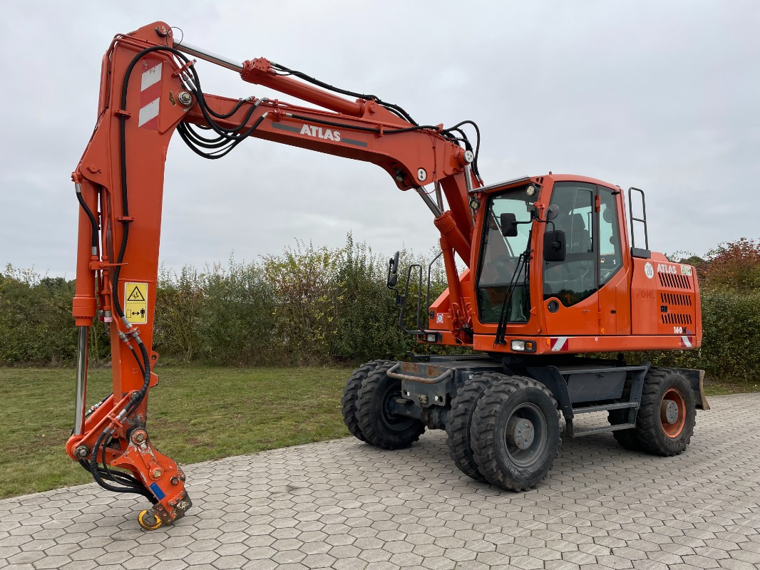 Atlas 160W-BLUE - Excavator: picture 1 Atlas 160W-BLUE - Excavator: picture 1