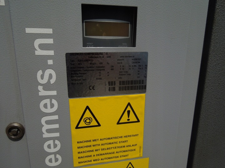 CREEMERS RCB 11 500CDFG2 - Air compressor: picture 5 CREEMERS RCB 11 500CDFG2 - Air compressor: picture 5