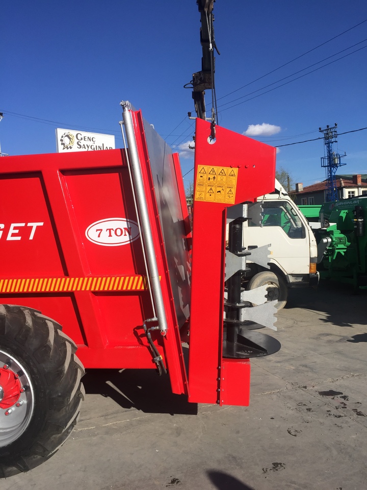 TARGET 10 TON HYDRAULIC PUSH MANURE SPREADER - Manure spreader: picture 4 TARGET 10 TON HYDRAULIC PUSH MANURE SPREADER - Manure spreader: picture 4