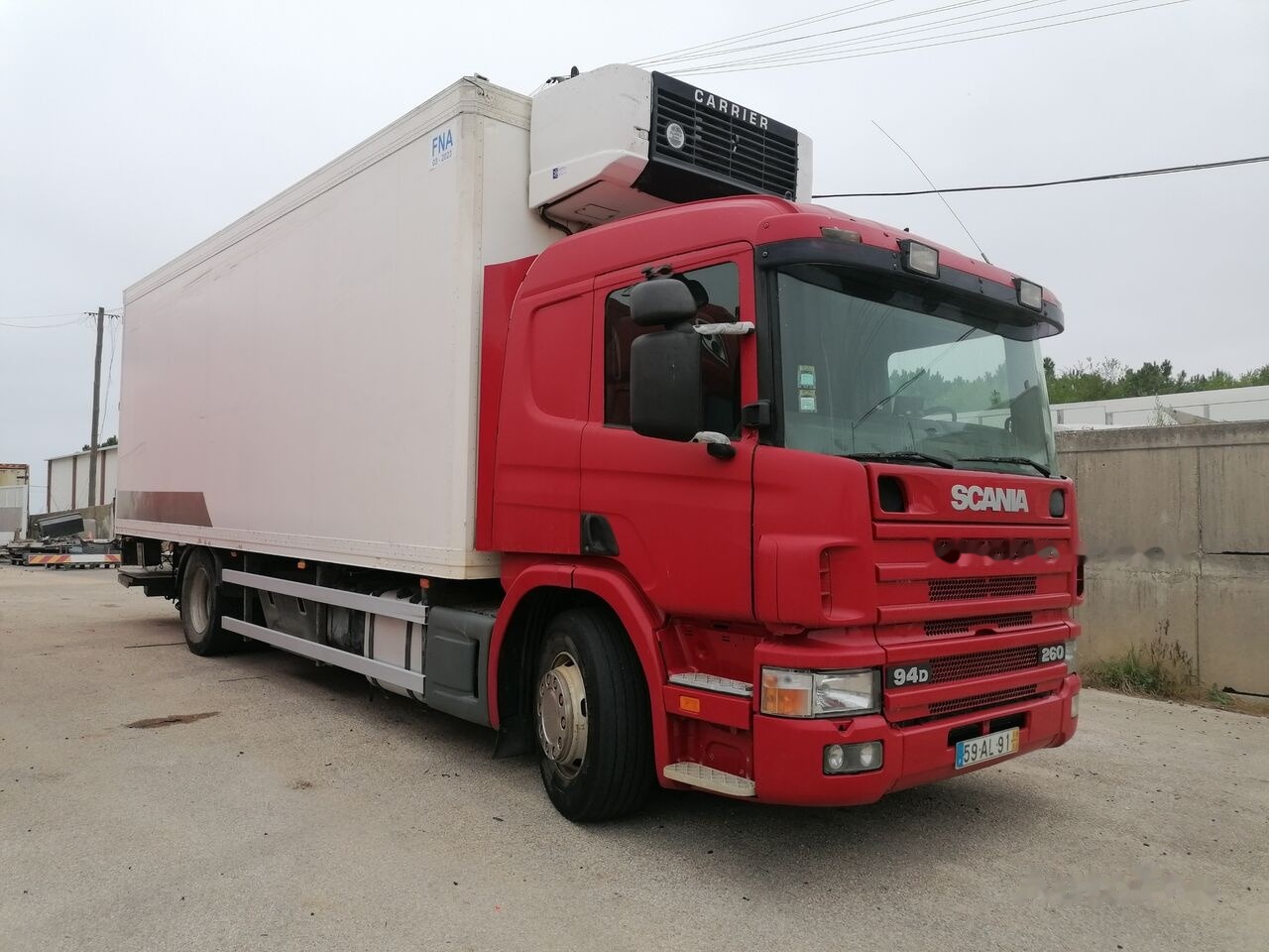 Scania 94 - Refrigerator truck: picture 2 Scania 94 - Refrigerator truck: picture 2