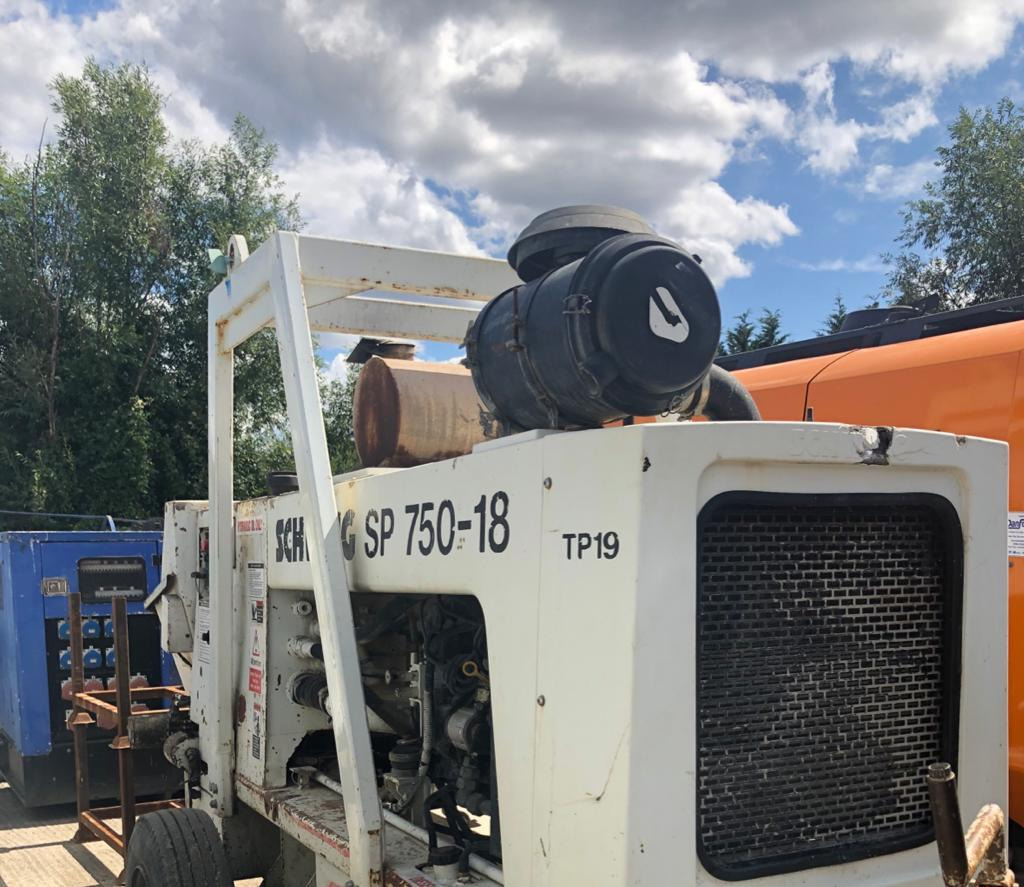 SCHWING STETTER 750 - Stationary concrete pump: picture 1 SCHWING STETTER 750 - Stationary concrete pump: picture 1