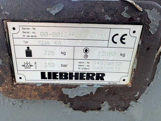 Liebherr Likufix SWA48 - Quick coupler: picture 4 Liebherr Likufix SWA48 - Quick coupler: picture 4