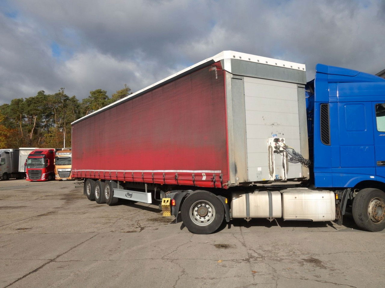 Fliegl SDS XL, Standard, 2xLichtachse SDS XL, Standard, 2xLichtachse - Curtainsider semi-trailer: picture 2 Fliegl SDS XL, Standard, 2xLichtachse SDS XL, Standard, 2xLichtachse - Curtainsider semi-trailer: picture 2