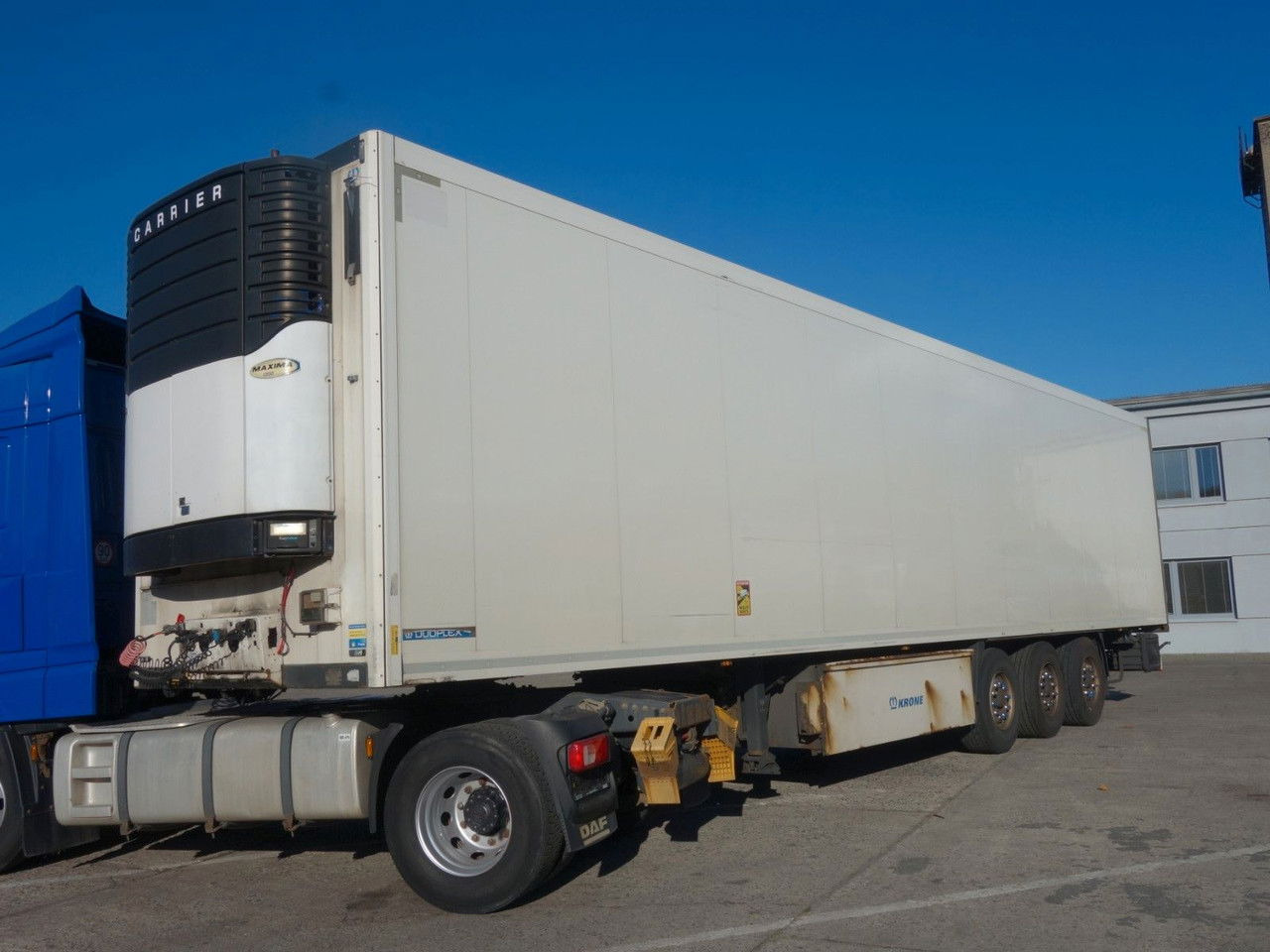 Krone SD, Carrier Maxima 1300, Doppelstock SD, Carrier Maxima 1300, Doppelstock - Refrigerator semi-trailer: picture 1 Krone SD, Carrier Maxima 1300, Doppelstock SD, Carrier Maxima 1300, Doppelstock - Refrigerator semi-trailer: picture 1