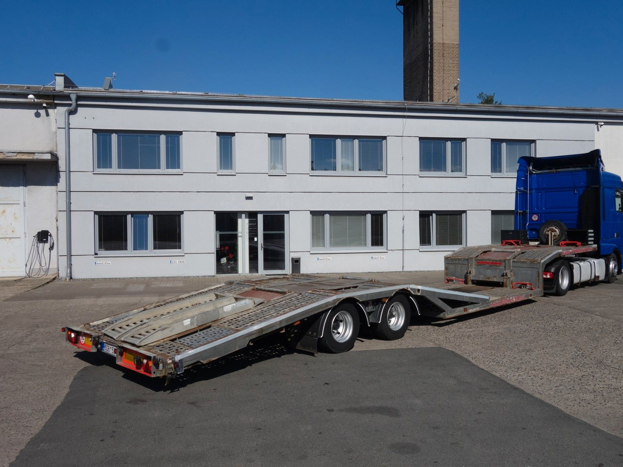 SVAN CH33, für 2 LKWs - Autotransporter semi-trailer: picture 5 SVAN CH33, für 2 LKWs - Autotransporter semi-trailer: picture 5