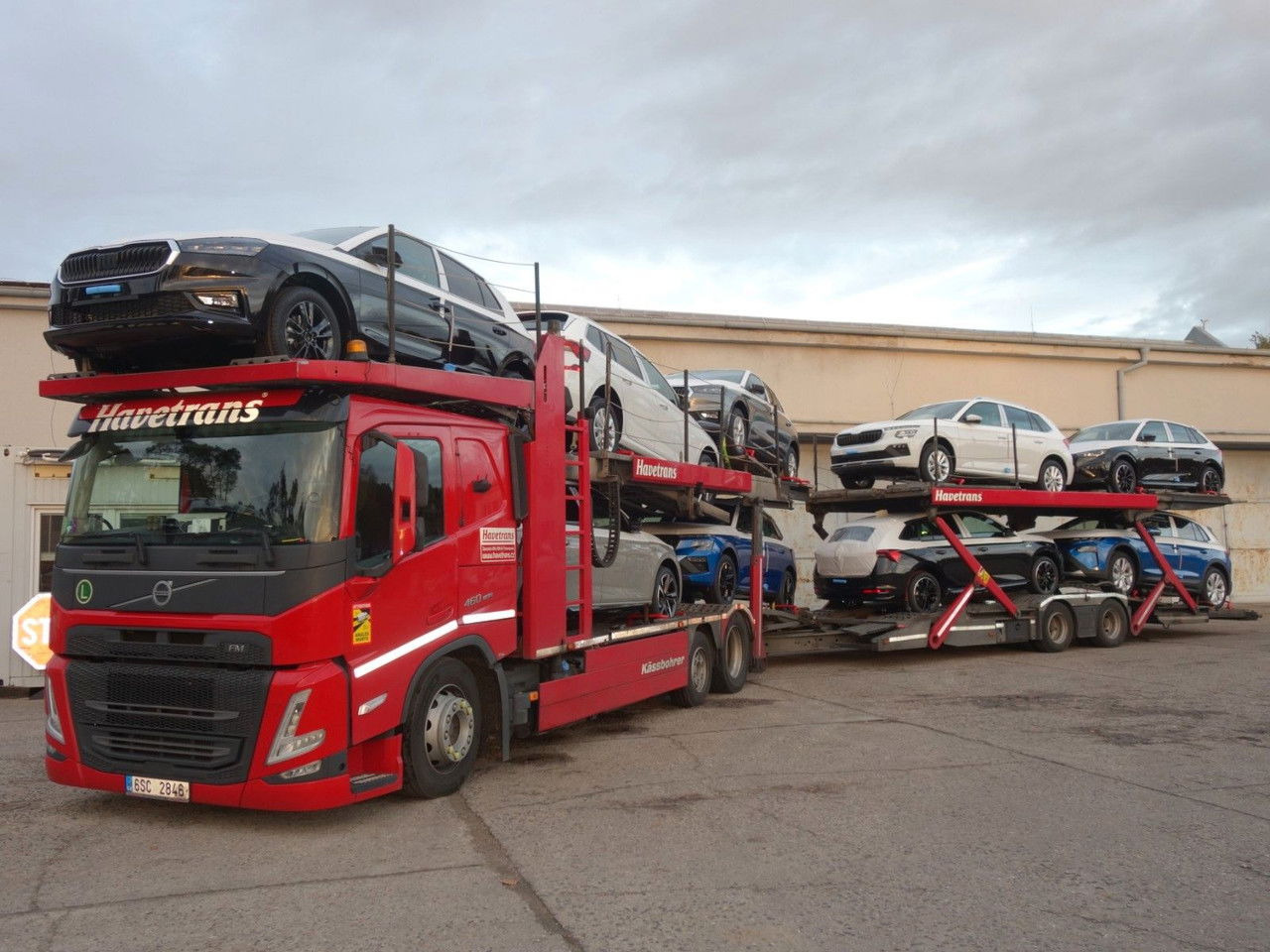 Volvo FM 13 460 6x2 Kässbohrer Metago - Supertrans - Autotransporter truck: picture 2 Volvo FM 13 460 6x2 Kässbohrer Metago - Supertrans - Autotransporter truck: picture 2