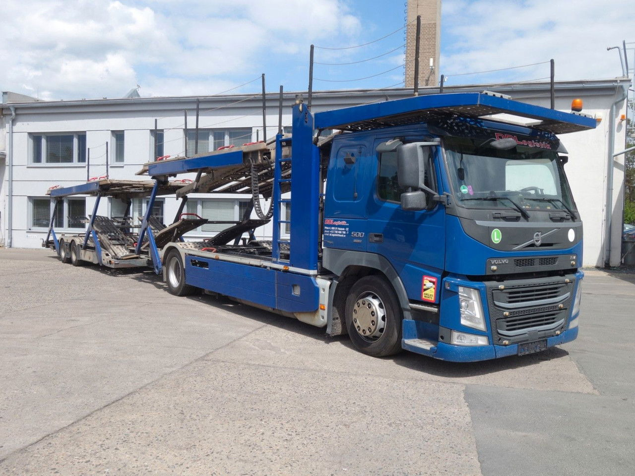 Volvo FM 500 FM13 Kässbohrer Supertrans / Supertrans - Autotransporter truck: picture 2 Volvo FM 500 FM13 Kässbohrer Supertrans / Supertrans - Autotransporter truck: picture 2