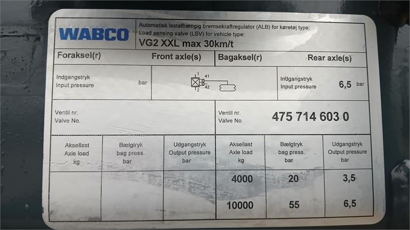 Votech VG2-22 XXL Dog Walk - Slurry tanker: picture 4 Votech VG2-22 XXL Dog Walk - Slurry tanker: picture 4