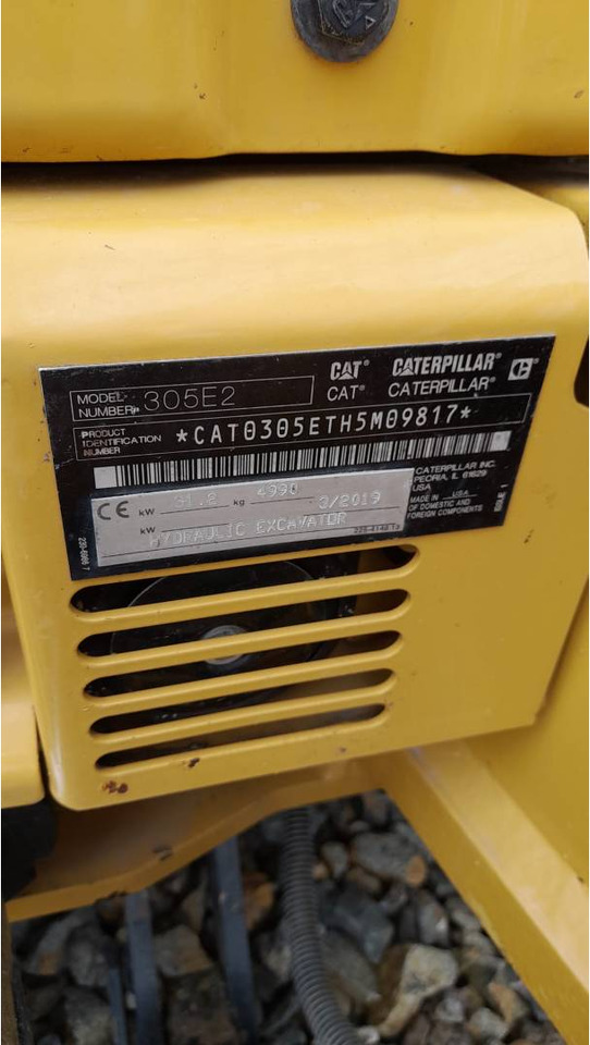 Leasing of CAT 305E2CR CAT 305E2CR: picture 6