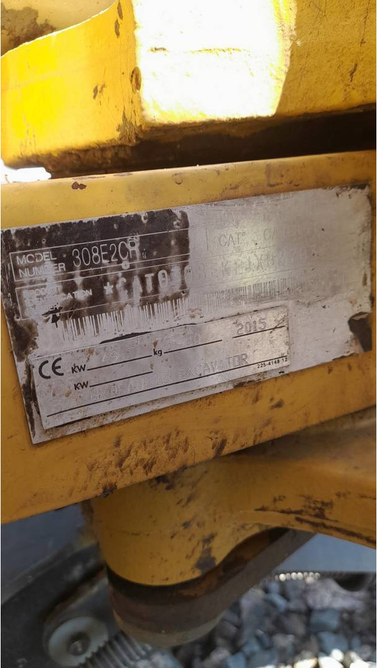 Leasing of CAT 308E2CRSB CAT 308E2CRSB: picture 6
