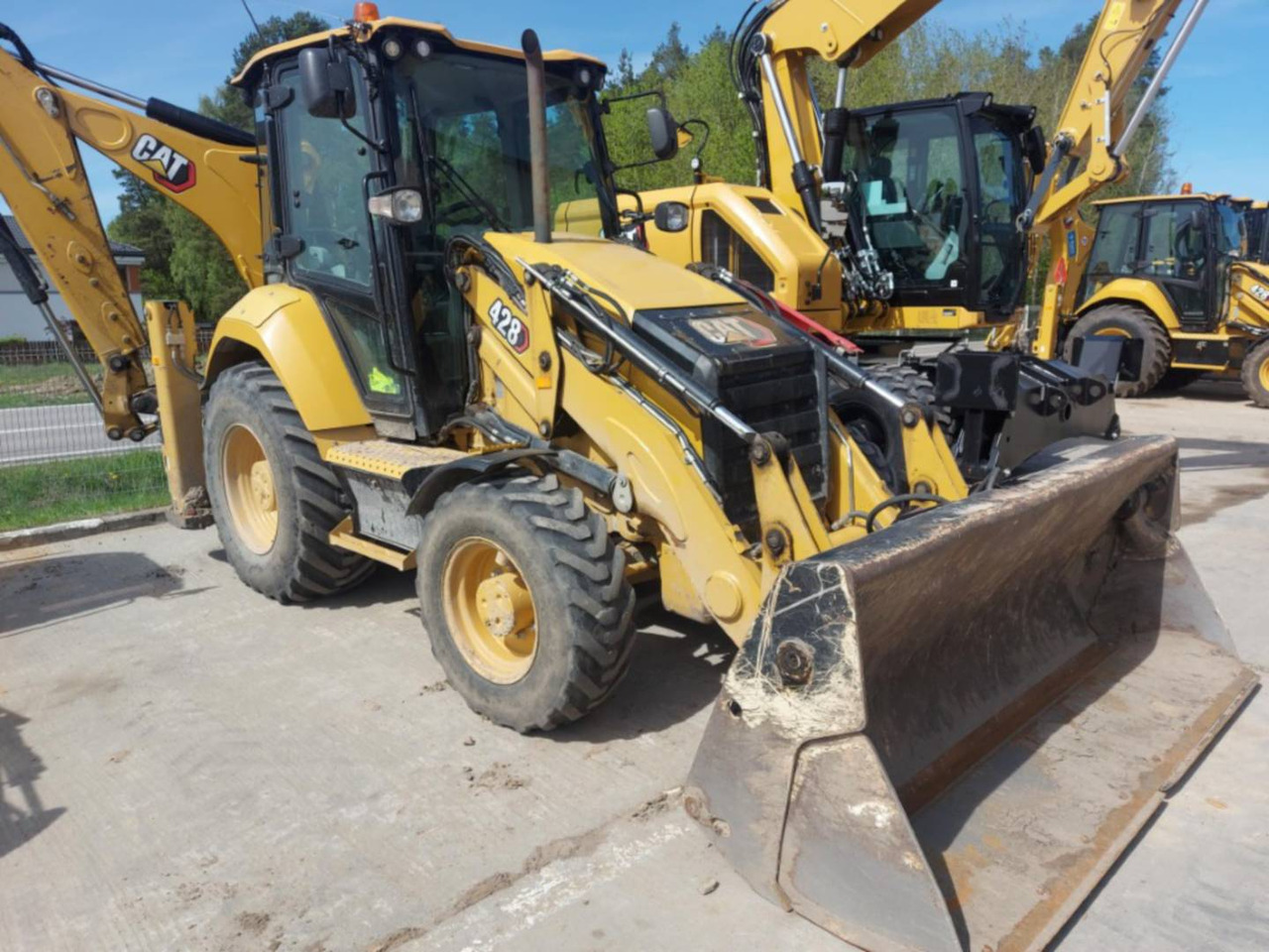 CAT 428 - Backhoe loader: picture 2 CAT 428 - Backhoe loader: picture 2