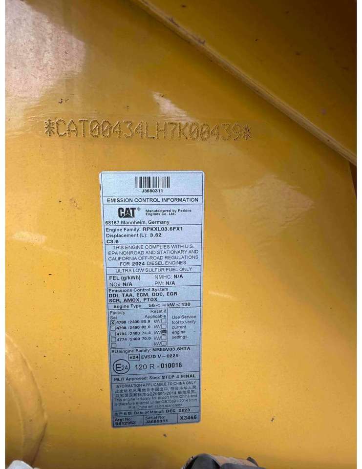 Leasing of CAT 434 CAT 434: picture 19 Leasing of CAT 434 CAT 434: picture 19