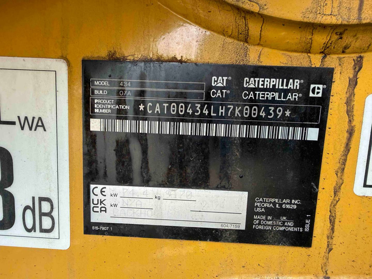 Leasing of CAT 434 CAT 434: picture 14 Leasing of CAT 434 CAT 434: picture 14