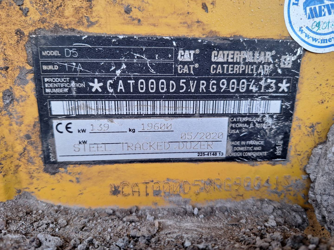 Bulldozer CAT D5 LGP: picture 6