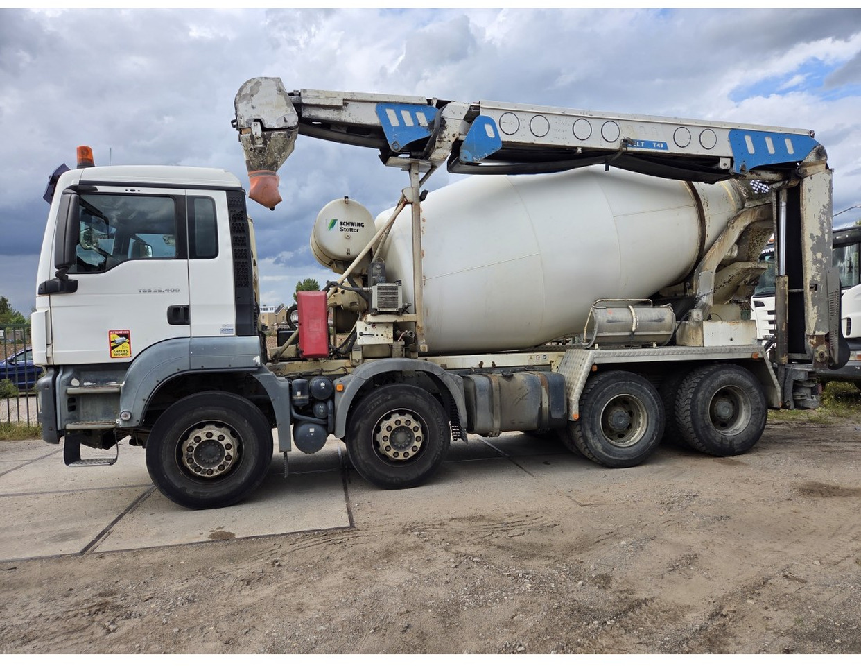 TGS 35.400 8X4 Concrete Mixer Stetter Euro 6 Steelsuspension - Concrete mixer truck: picture 2 TGS 35.400 8X4 Concrete Mixer Stetter Euro 6 Steelsuspension - Concrete mixer truck: picture 2