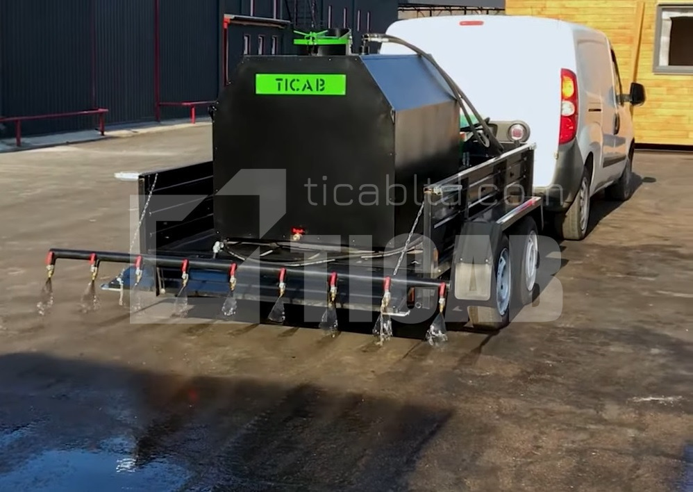 Asphalt distributor TICAB Asphalt Sprayer , Manufacturer, Bitumen Spreader, 200L/500L/1000L: picture 9