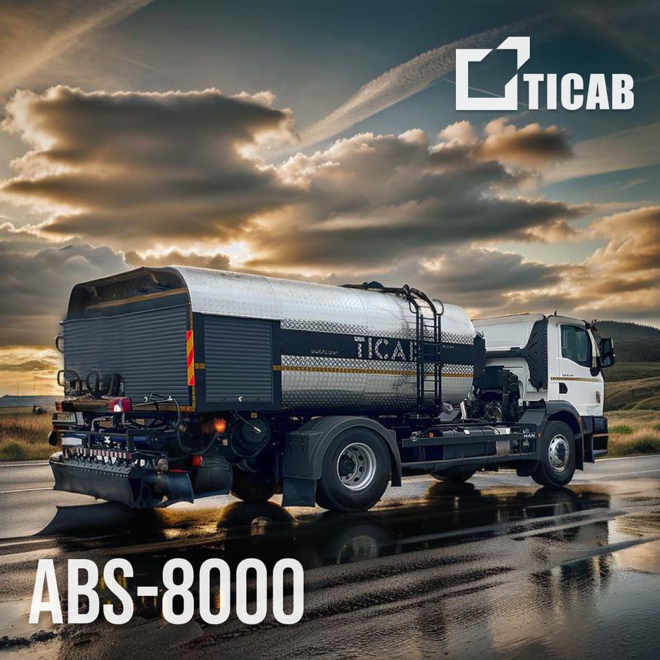 TICAB Аutonomous Bitumen Emulsion Sprayer 8000 L, Asphalt Distributor, Manufacturer - Concrete pump truck: picture 2 TICAB Аutonomous Bitumen Emulsion Sprayer 8000 L, Asphalt Distributor, Manufacturer - Concrete pump truck: picture 2