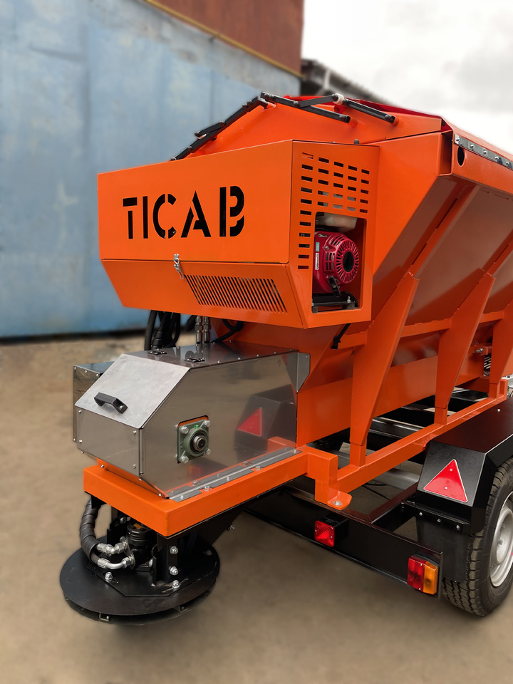 TICAB New Salt and Sand Spreader, Hopper spreader,Manufacturer, 1,5m³ - Belt semi-trailer: picture 2 TICAB New Salt and Sand Spreader, Hopper spreader,Manufacturer, 1,5m³ - Belt semi-trailer: picture 2