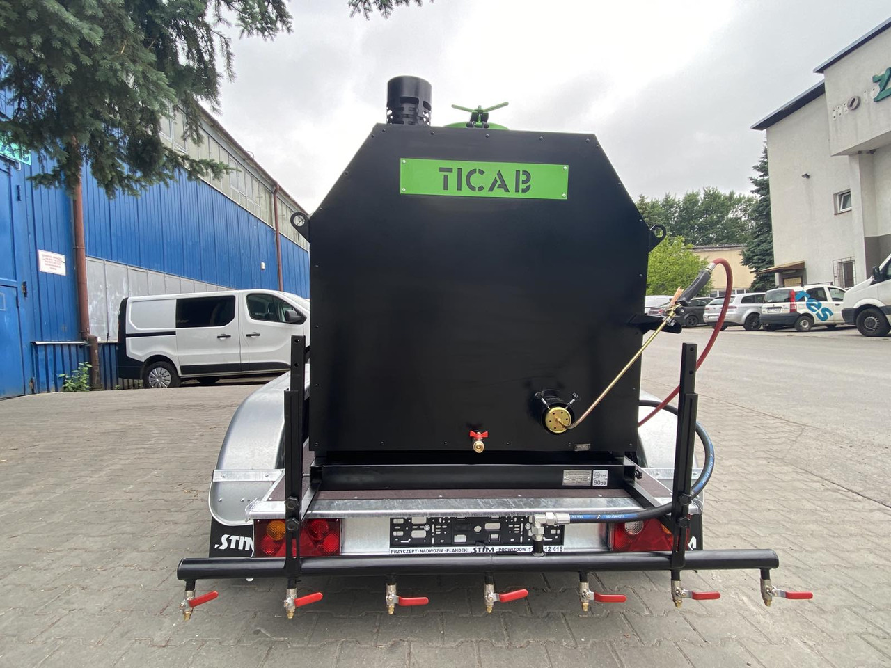 TICAB SelfPropelled Bitumen Emulsion Sprayer,1000L,Manufacturer - Asphalt distributor: picture 5 TICAB SelfPropelled Bitumen Emulsion Sprayer,1000L,Manufacturer - Asphalt distributor: picture 5