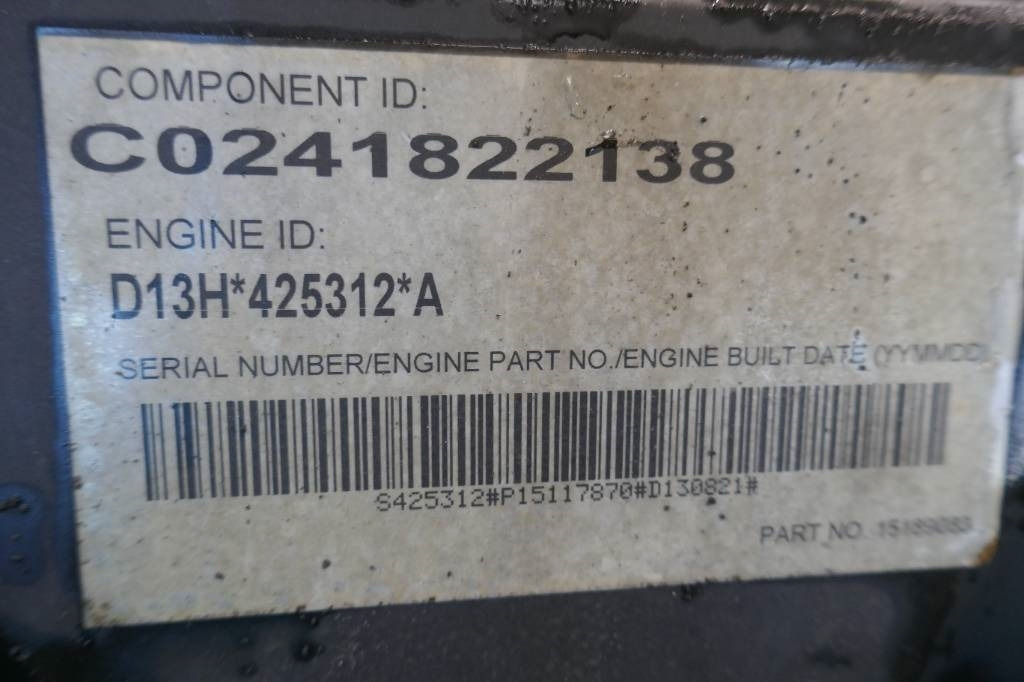 Volvo D13 H, L250G - Engine for Construction machinery: picture 5 Volvo D13 H, L250G - Engine for Construction machinery: picture 5