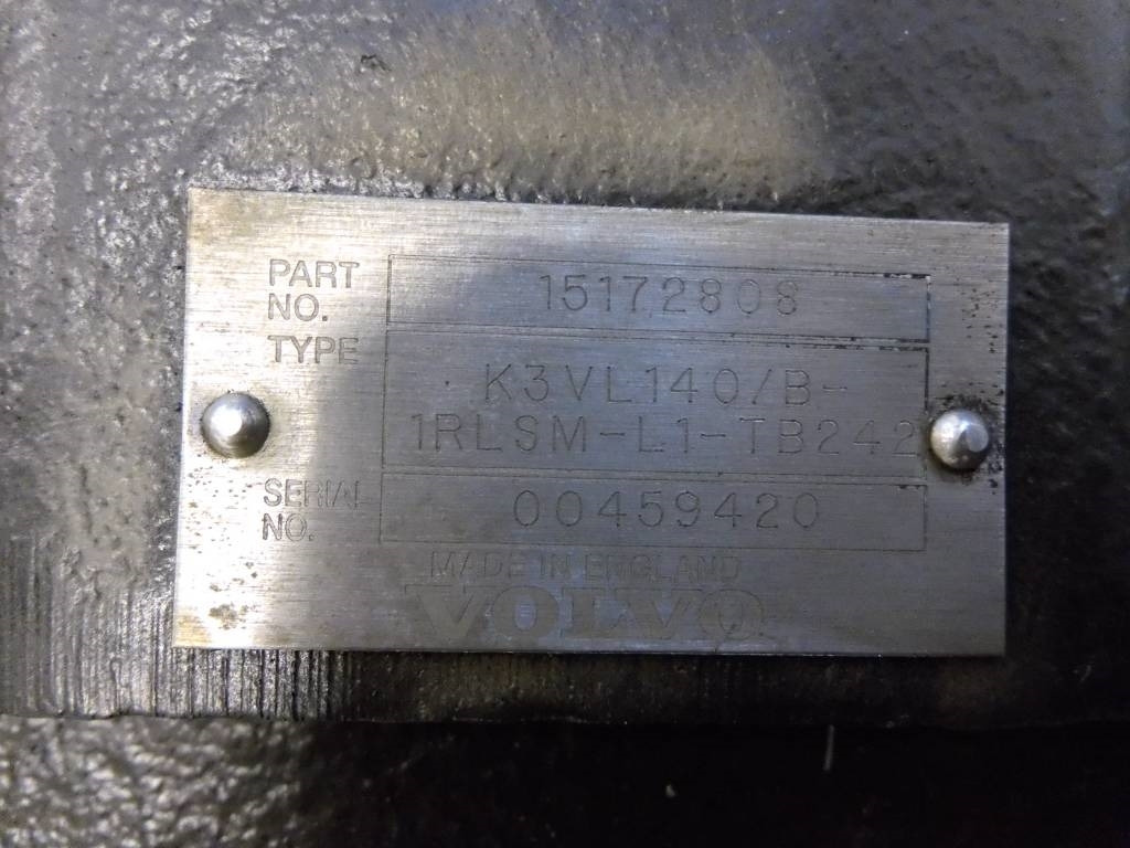 Volvo L180 HL Hydraulik pump, VOE15172808 - Hydraulics for Construction machinery: picture 3 Volvo L180 HL Hydraulik pump, VOE15172808 - Hydraulics for Construction machinery: picture 3