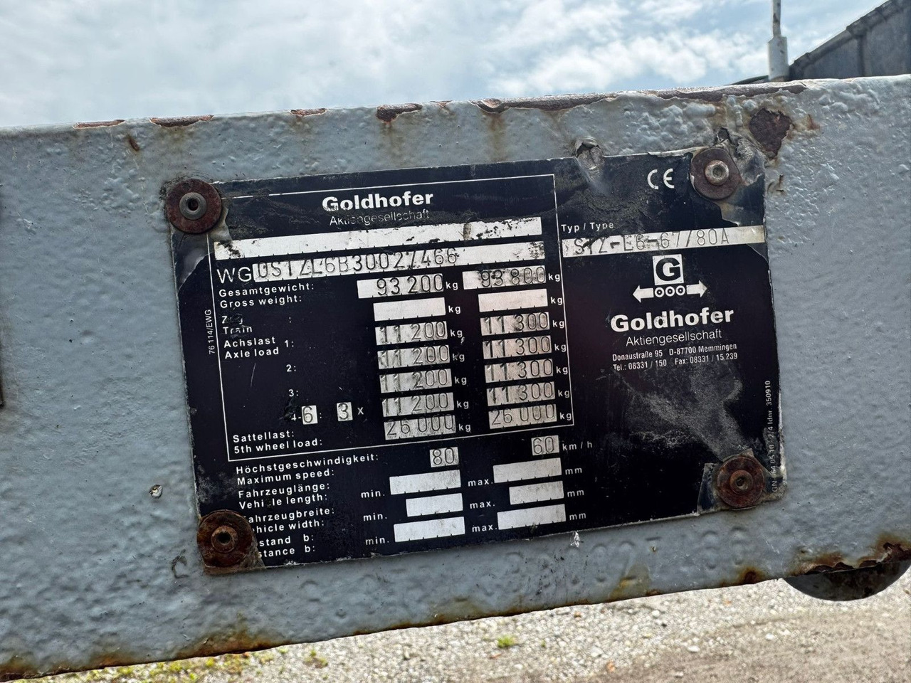 Leasing of  Goldhofer STZ-L6-67/80A, 94ton, verbreiterbar Goldhofer STZ-L6-67/80A, 94ton, verbreiterbar: picture 9