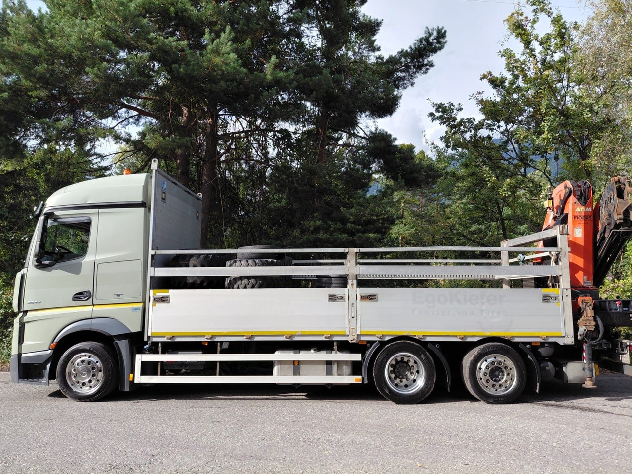 Mercedes-Benz Actros 2545 6x2, E6, Retarder, Effer 265/6S - Crane truck: picture 3 Mercedes-Benz Actros 2545 6x2, E6, Retarder, Effer 265/6S - Crane truck: picture 3