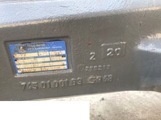 Fendt 716 - Pochwa TYP x711 ~ Fendt 7450100163 - Axle and parts for Farm tractor: picture 1 Fendt 716 - Pochwa TYP x711 ~ Fendt 7450100163 - Axle and parts for Farm tractor: picture 1