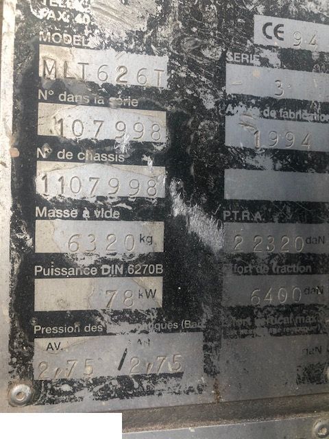 Hydraulic cylinder for Agricultural machinery Manitou 626 - Siłownik Poziomowania: picture 10 Hydraulic cylinder for Agricultural machinery Manitou 626 - Siłownik Poziomowania: picture 10