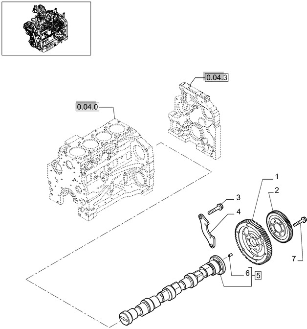 New Holland T6010 T6070 Koło zębate 4894776 - Engine and parts for Farm tractor: picture 1 New Holland T6010 T6070 Koło zębate 4894776 - Engine and parts for Farm tractor: picture 1
