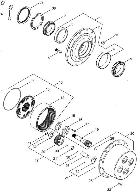 New Holland T6090 T6070 Gear wheel 302174A1 - Transmission for Farm tractor: picture 1 New Holland T6090 T6070 Gear wheel 302174A1 - Transmission for Farm tractor: picture 1