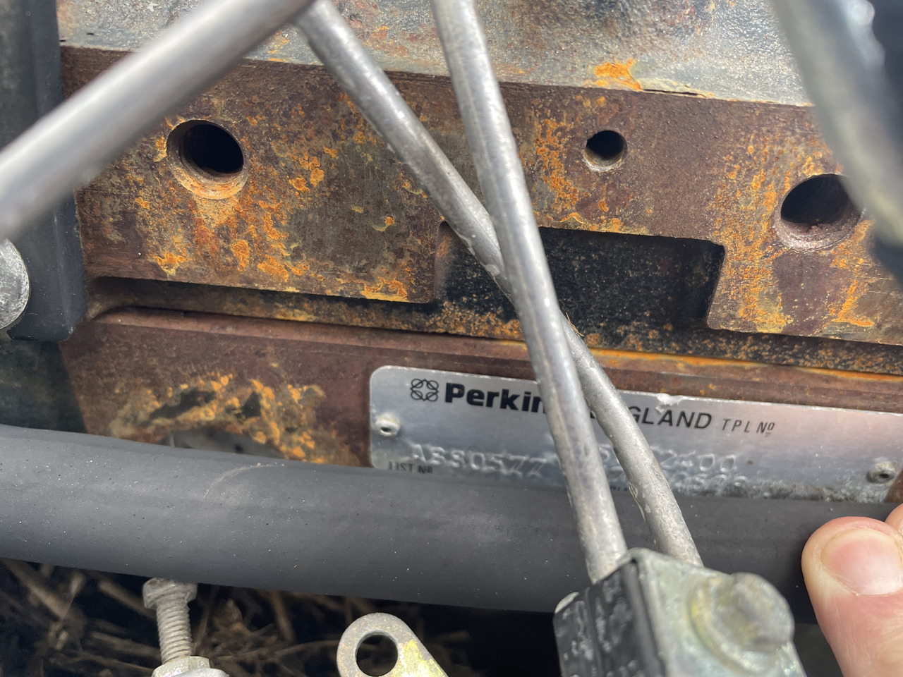 Engine for Construction machinery Perkins AB 1004.4 - silnik kompletny Manitou Caterpillar Massey: picture 6
