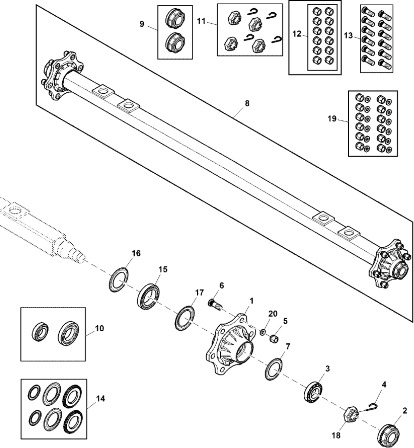 John Deere 960 - Śruba DC214655 (Rama, pokrywy, róźne) - Spare parts for Round baler: picture 1 John Deere 960 - Śruba DC214655 (Rama, pokrywy, róźne) - Spare parts for Round baler: picture 1