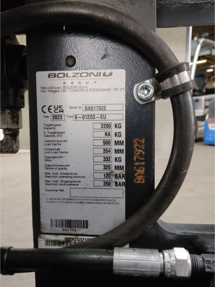 Meyer 6-0122G-EU - Attachment for Material handling equipment: picture 2 Meyer 6-0122G-EU - Attachment for Material handling equipment: picture 2