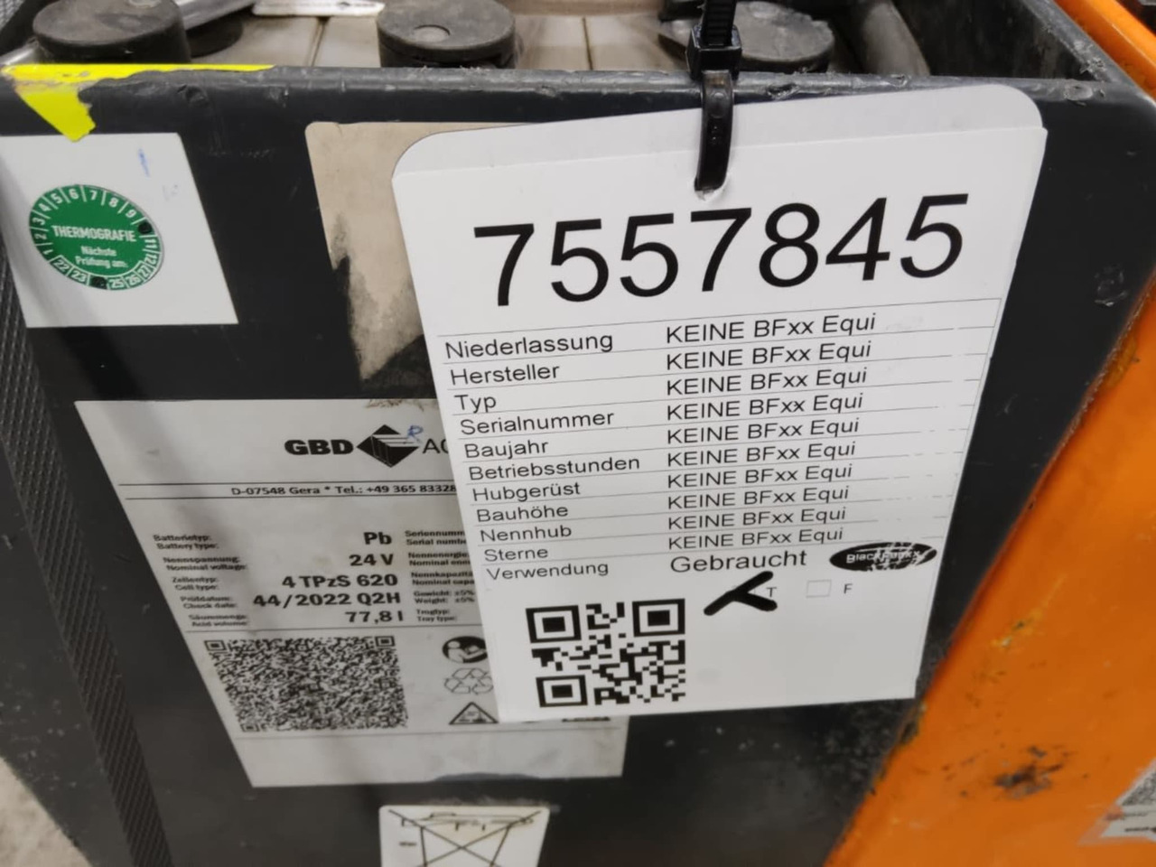 Battery Package - 2 Pcs. - Battery for Material handling equipment: picture 2 Battery Package - 2 Pcs. - Battery for Material handling equipment: picture 2