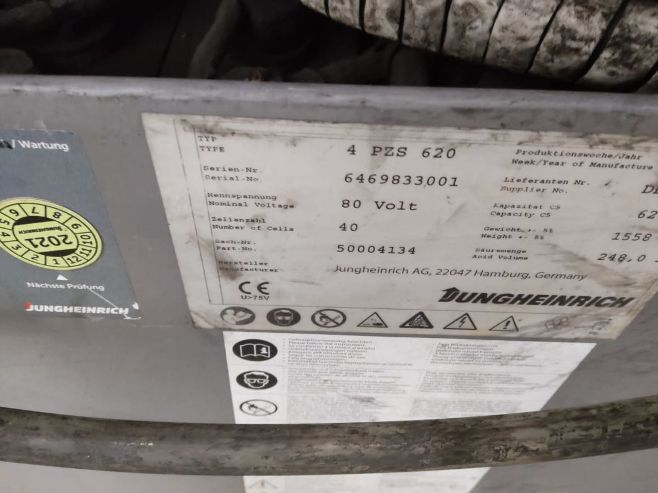 Jungheinrich EFG425 - Electric forklift: picture 5 Jungheinrich EFG425 - Electric forklift: picture 5