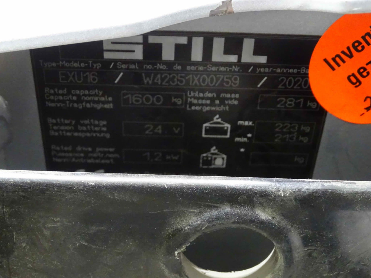 STILL EXU16/LiIon - Pallet truck: picture 5 STILL EXU16/LiIon - Pallet truck: picture 5