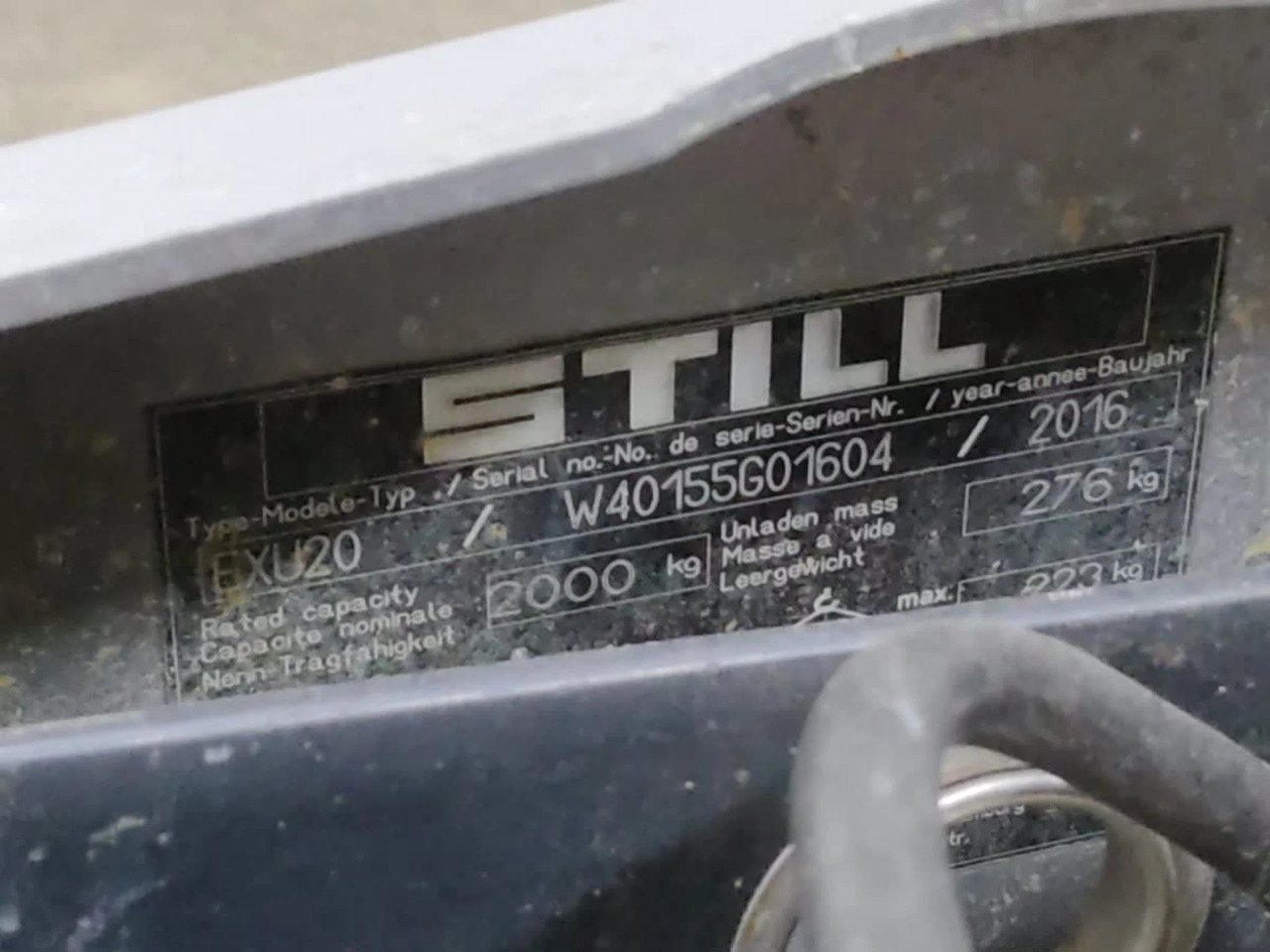 STILL EXU20 - Pallet truck: picture 2 STILL EXU20 - Pallet truck: picture 2