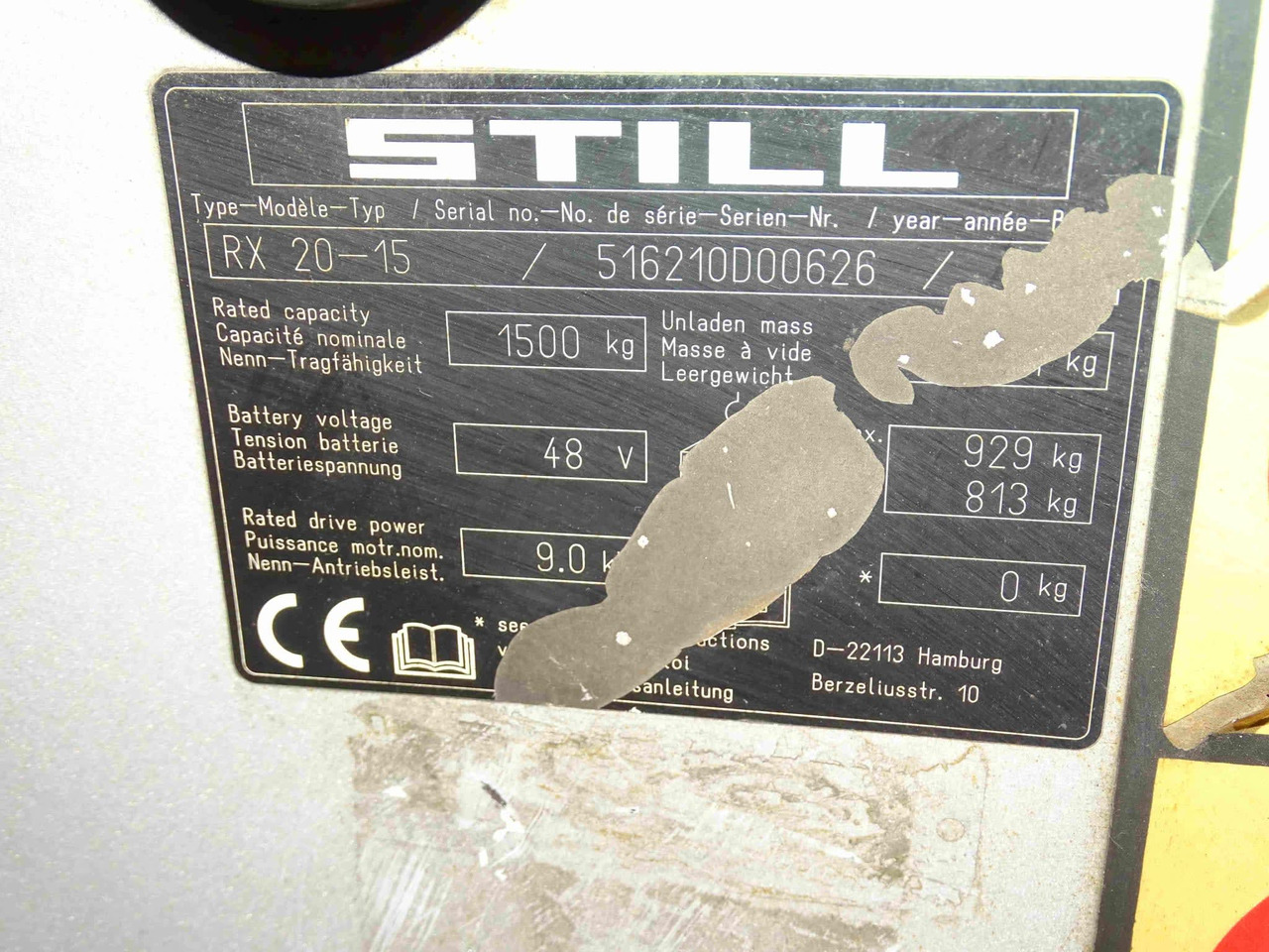 STILL RX20-15 - Electric forklift: picture 2 STILL RX20-15 - Electric forklift: picture 2