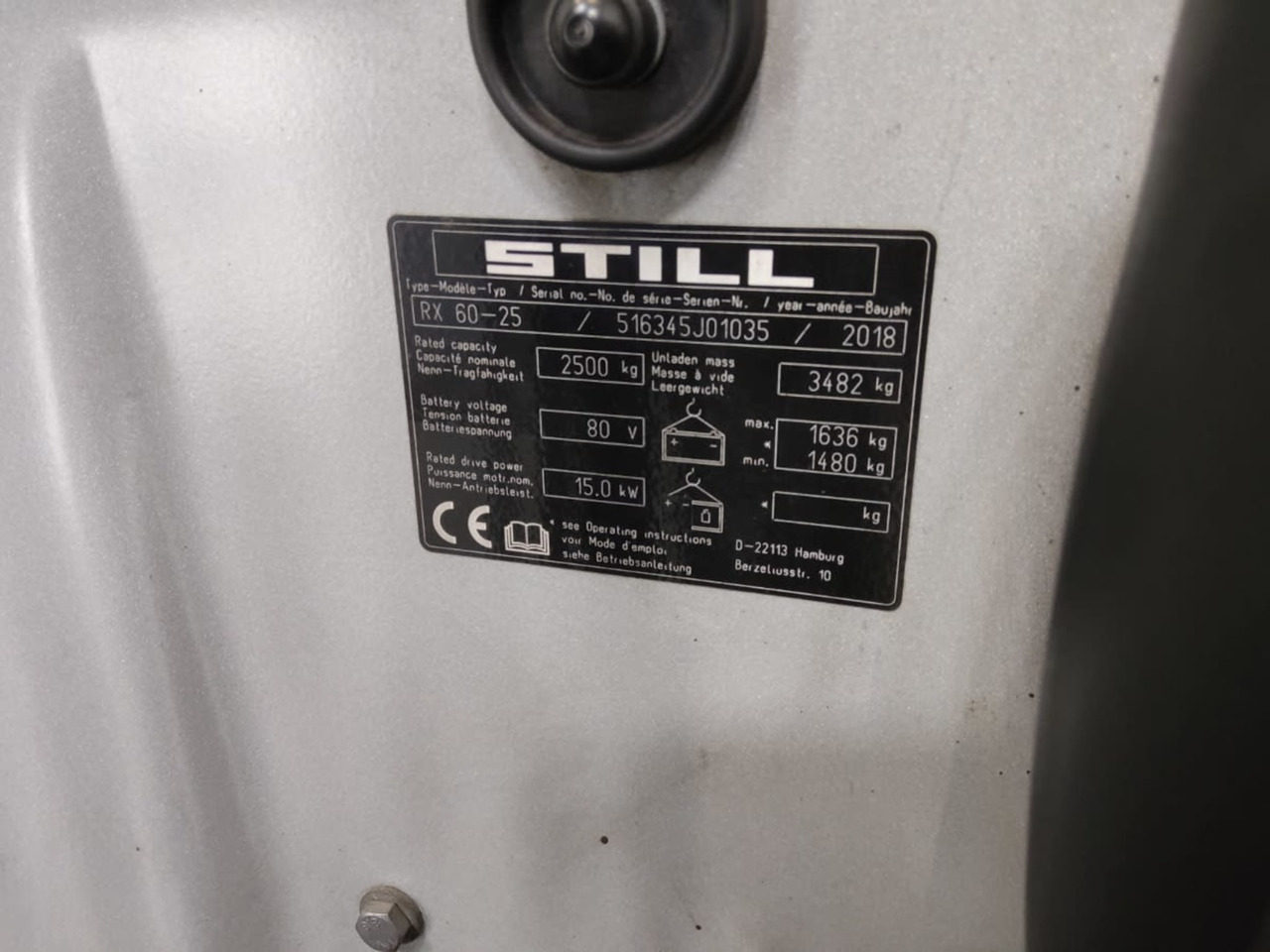 STILL RX60-25 - Electric forklift: picture 2 STILL RX60-25 - Electric forklift: picture 2